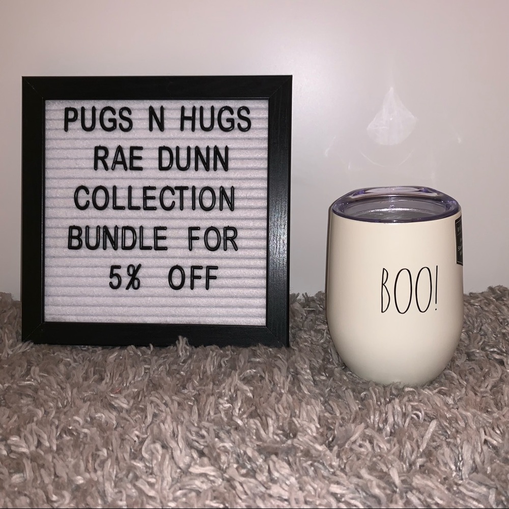 (FINAL PRICE) Rae Dunn “Boo” Wine Glass